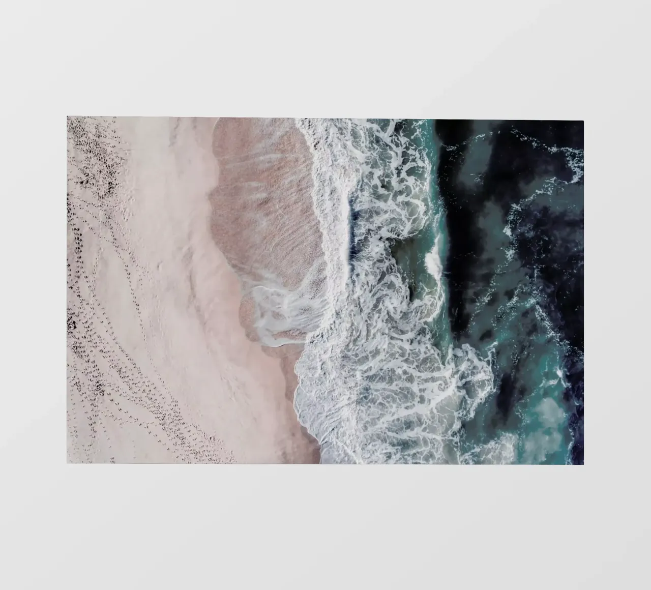 Crashing Waves telo in pvc da Ingrid Beddoes