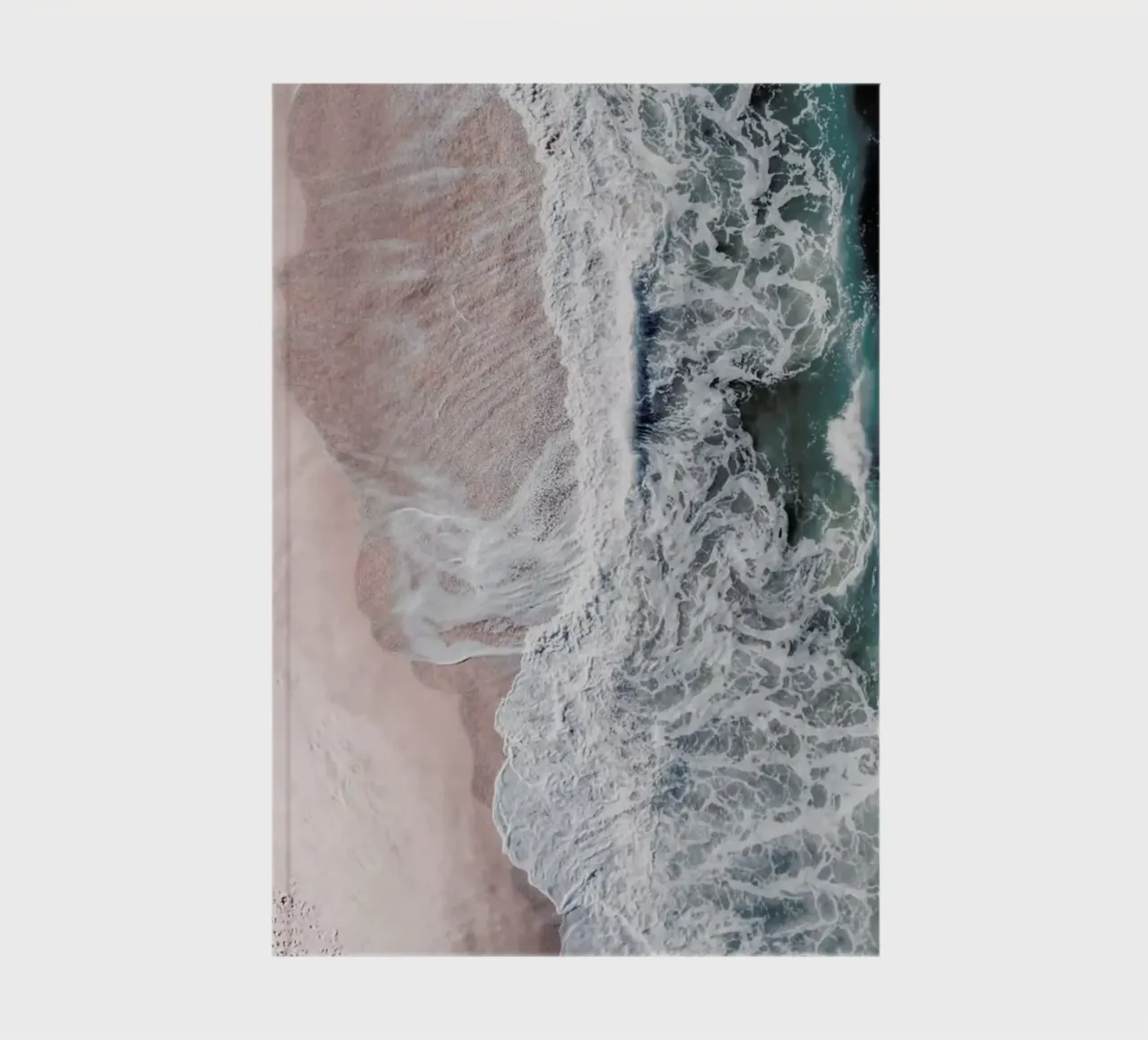 Crashing Waves notebook by Ingrid Beddoes