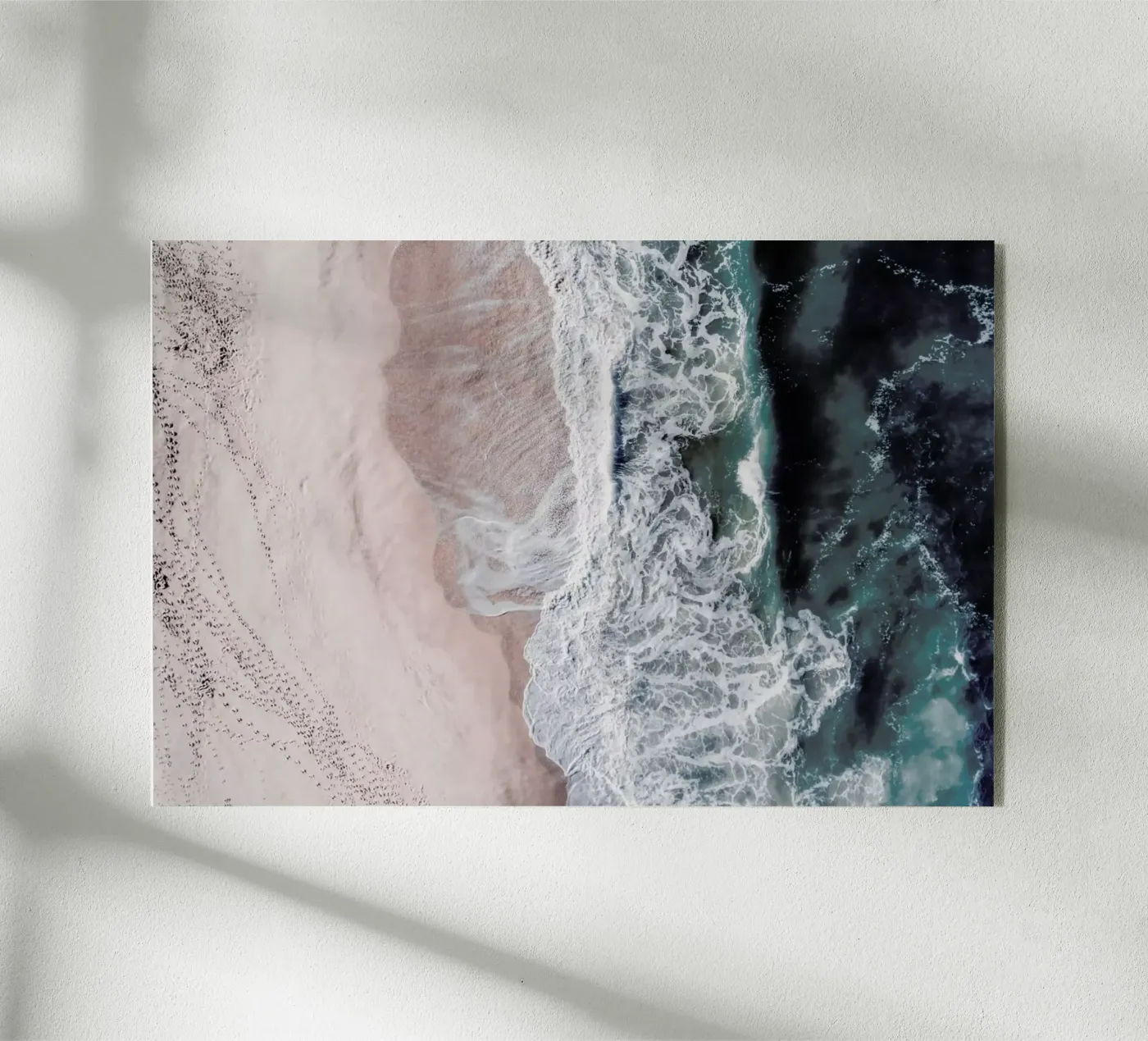 Crashing Waves acrylic glass by Ingrid Beddoes