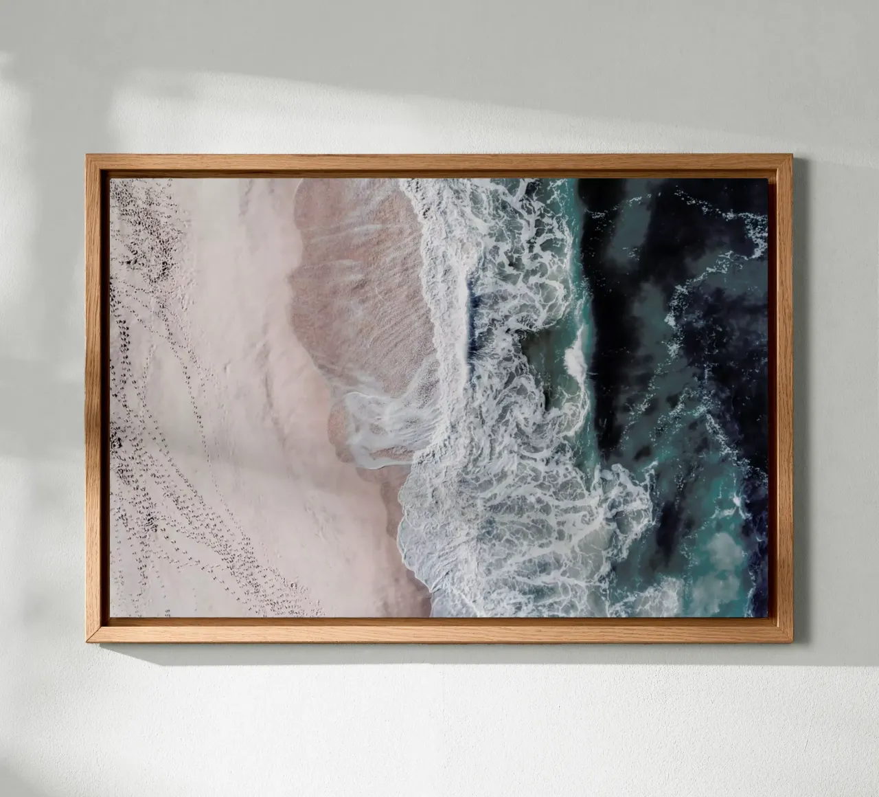 Crashing Waves tela da Ingrid Beddoes