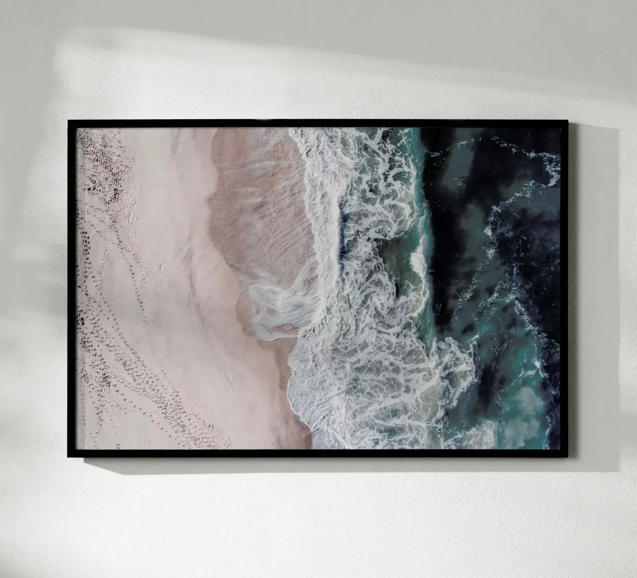 Crashing Waves poster da Ingrid Beddoes