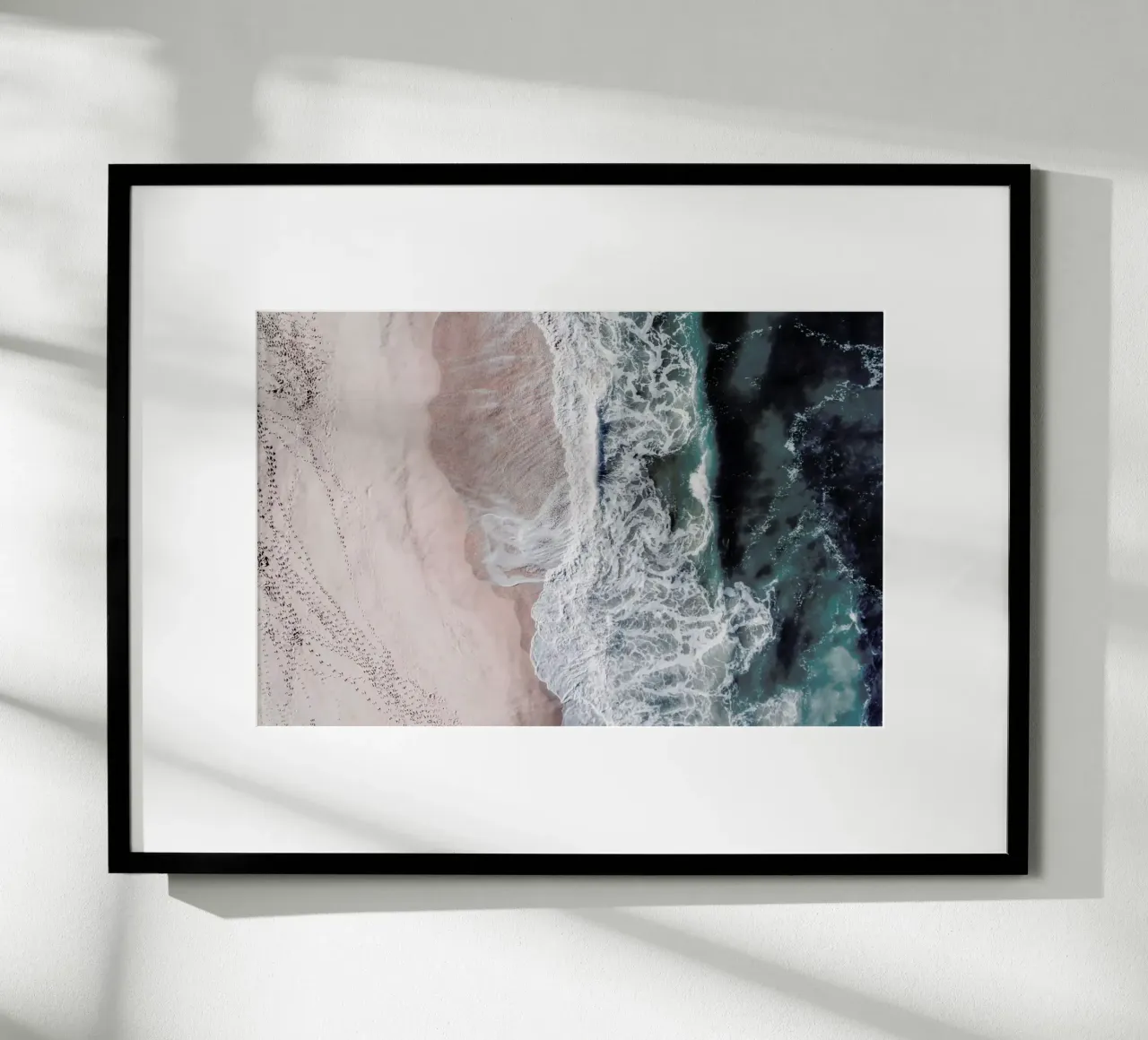 Crashing Waves poster da Ingrid Beddoes