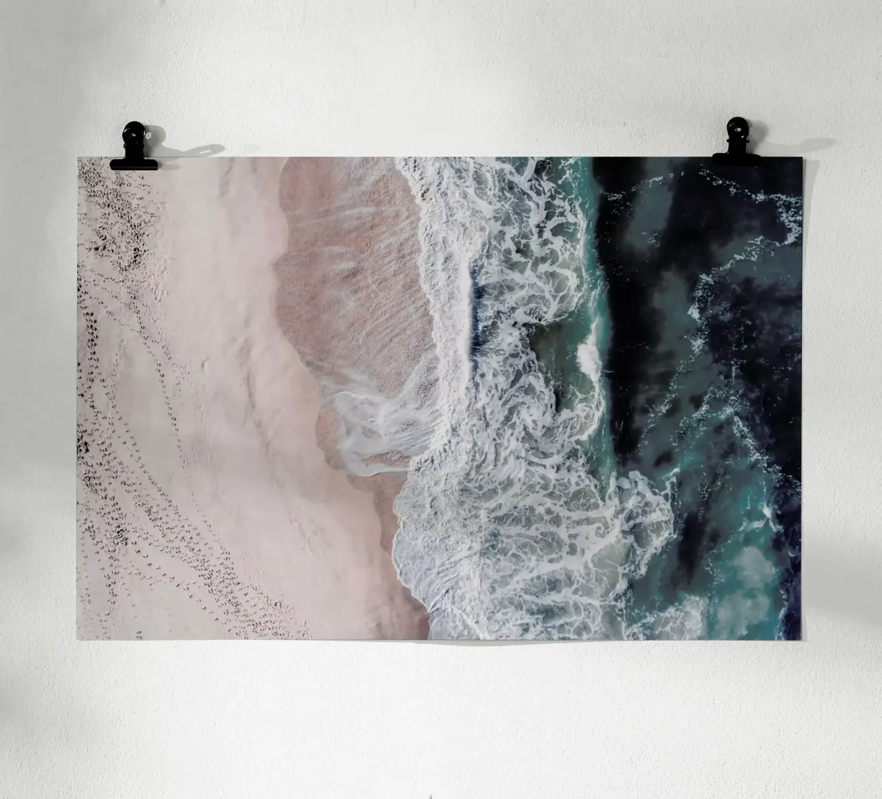 Crashing Waves poster da Ingrid Beddoes