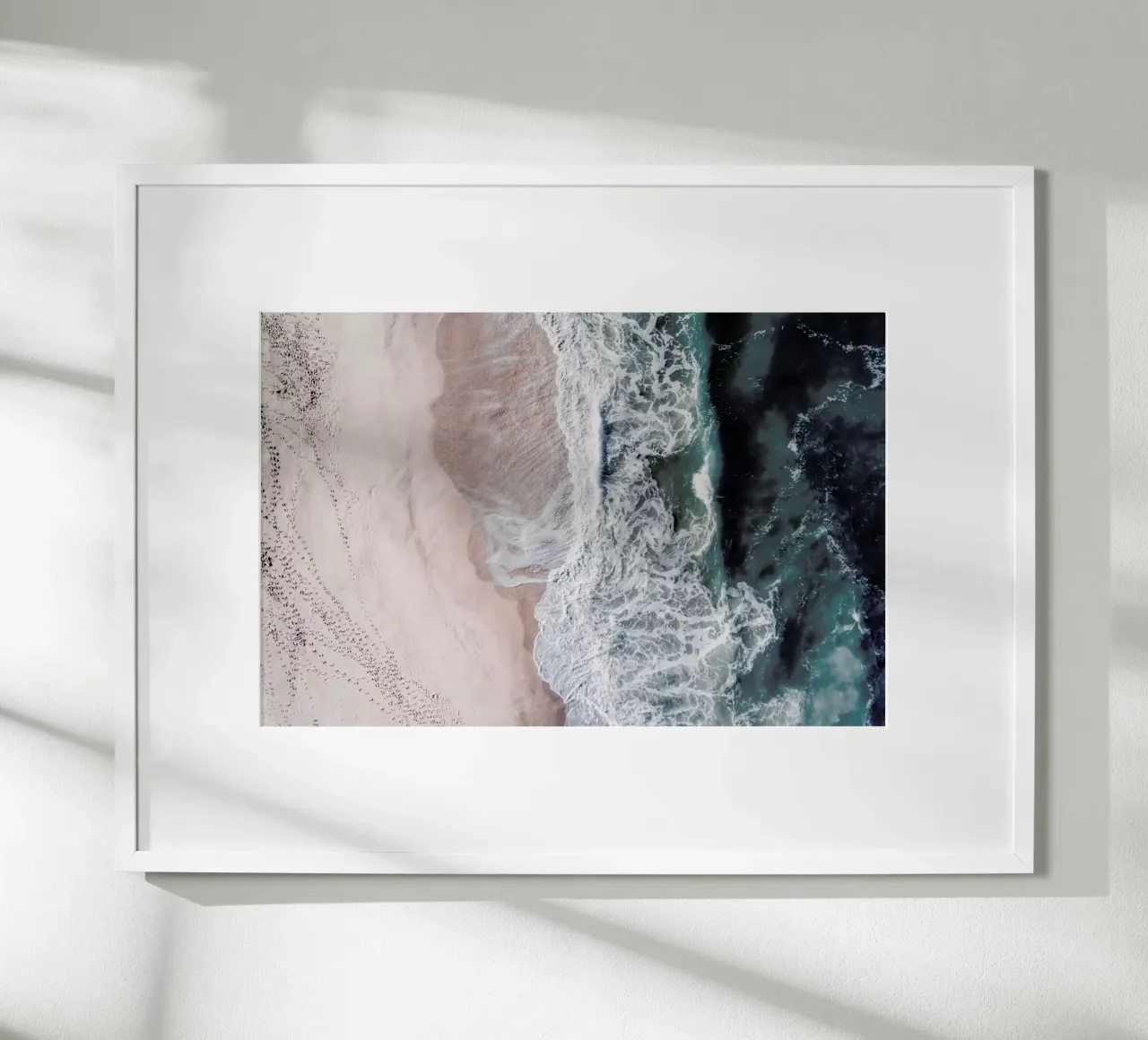 Crashing Waves poster da Ingrid Beddoes