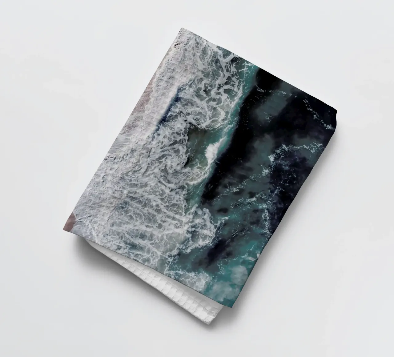 Crashing Waves canovaccio da cucina da Ingrid Beddoes