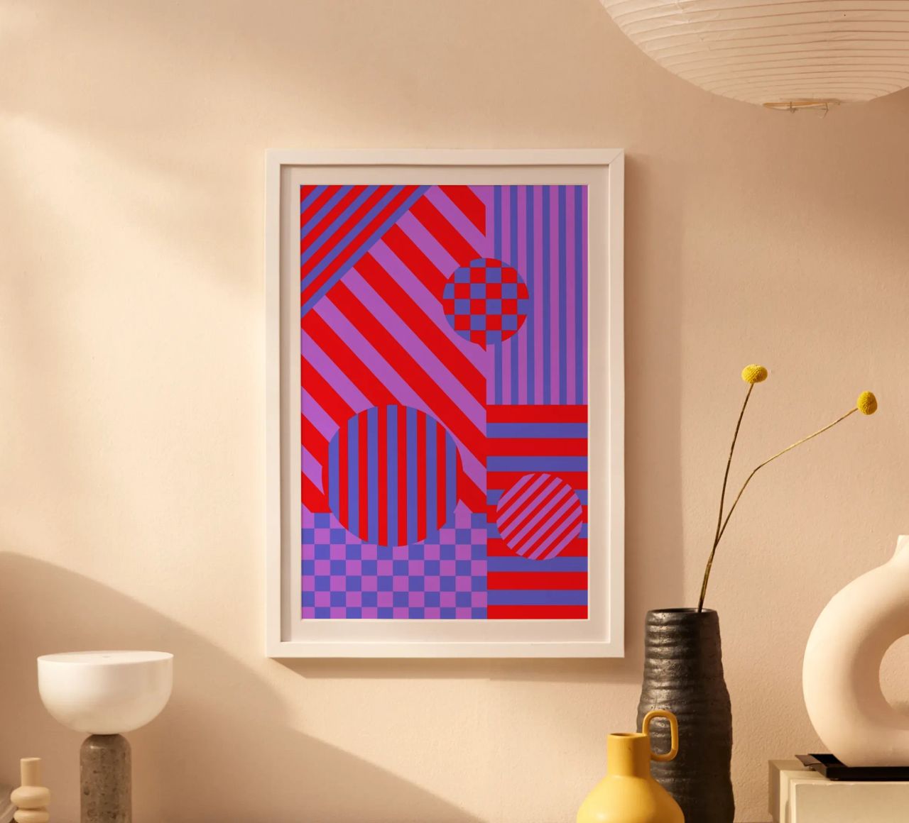 Checks and Stripes 1 poster de La Come Di