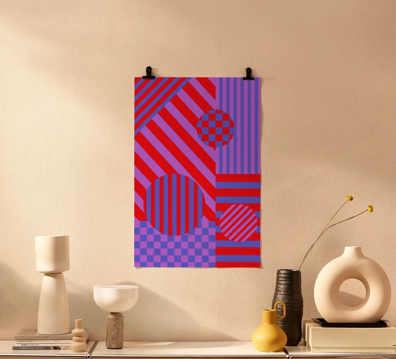 Checks and Stripes 1 poster de La Come Di
