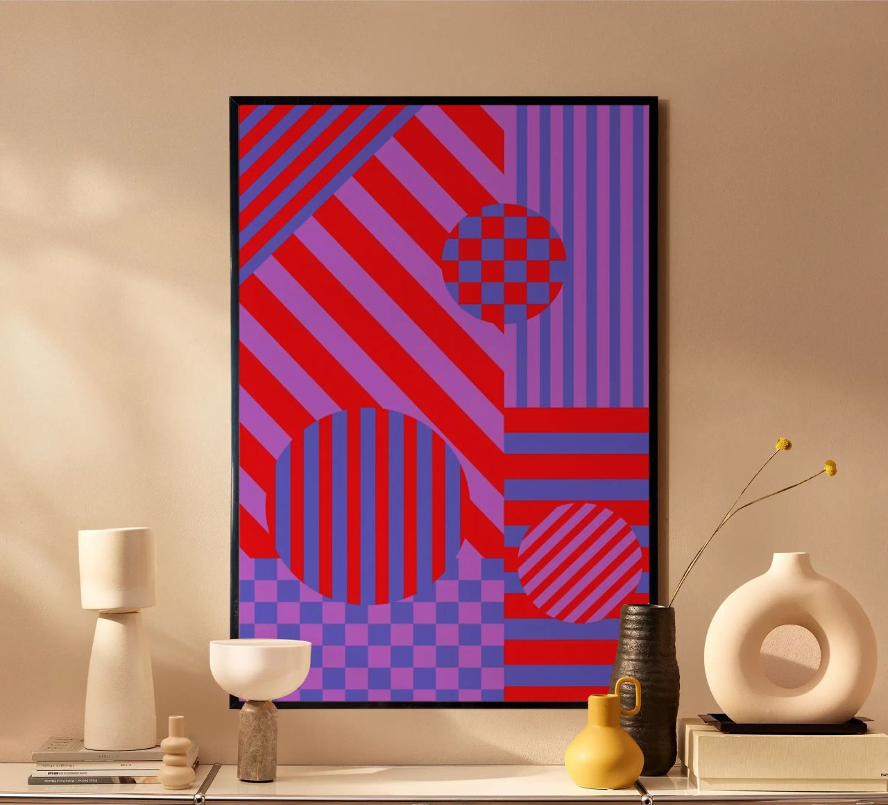 Checks and Stripes 1 poster de La Come Di