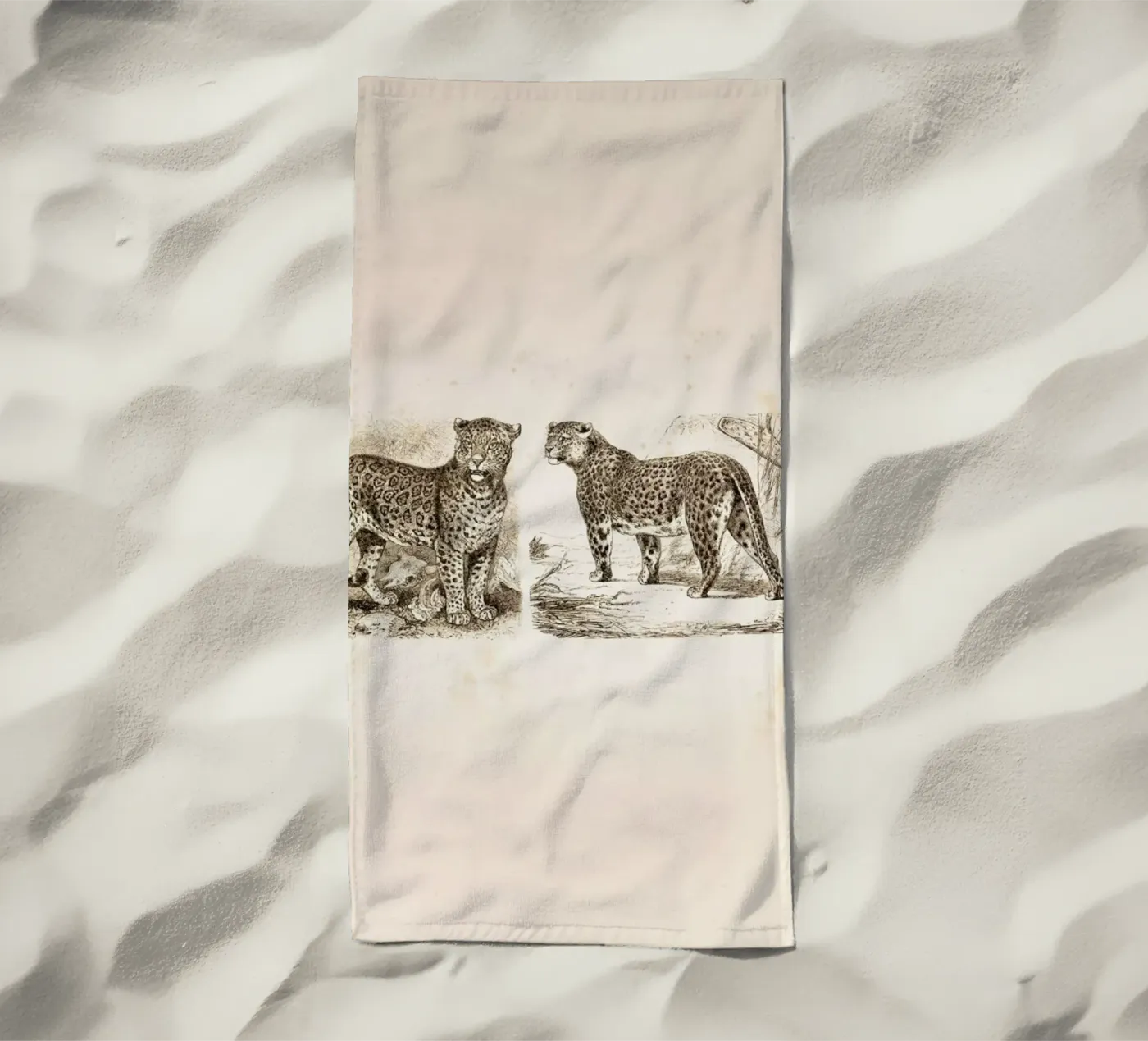 Jaguars beach towel by Flora & Fauna