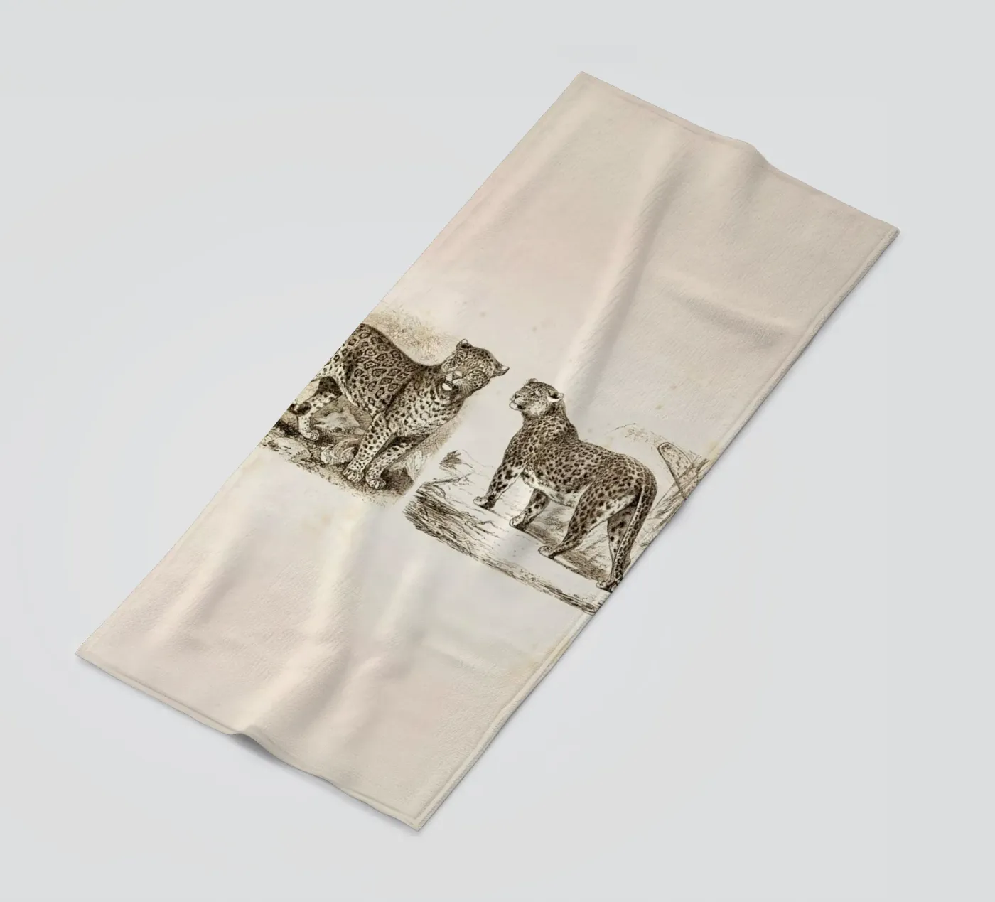 Jaguars beach towel by Flora & Fauna