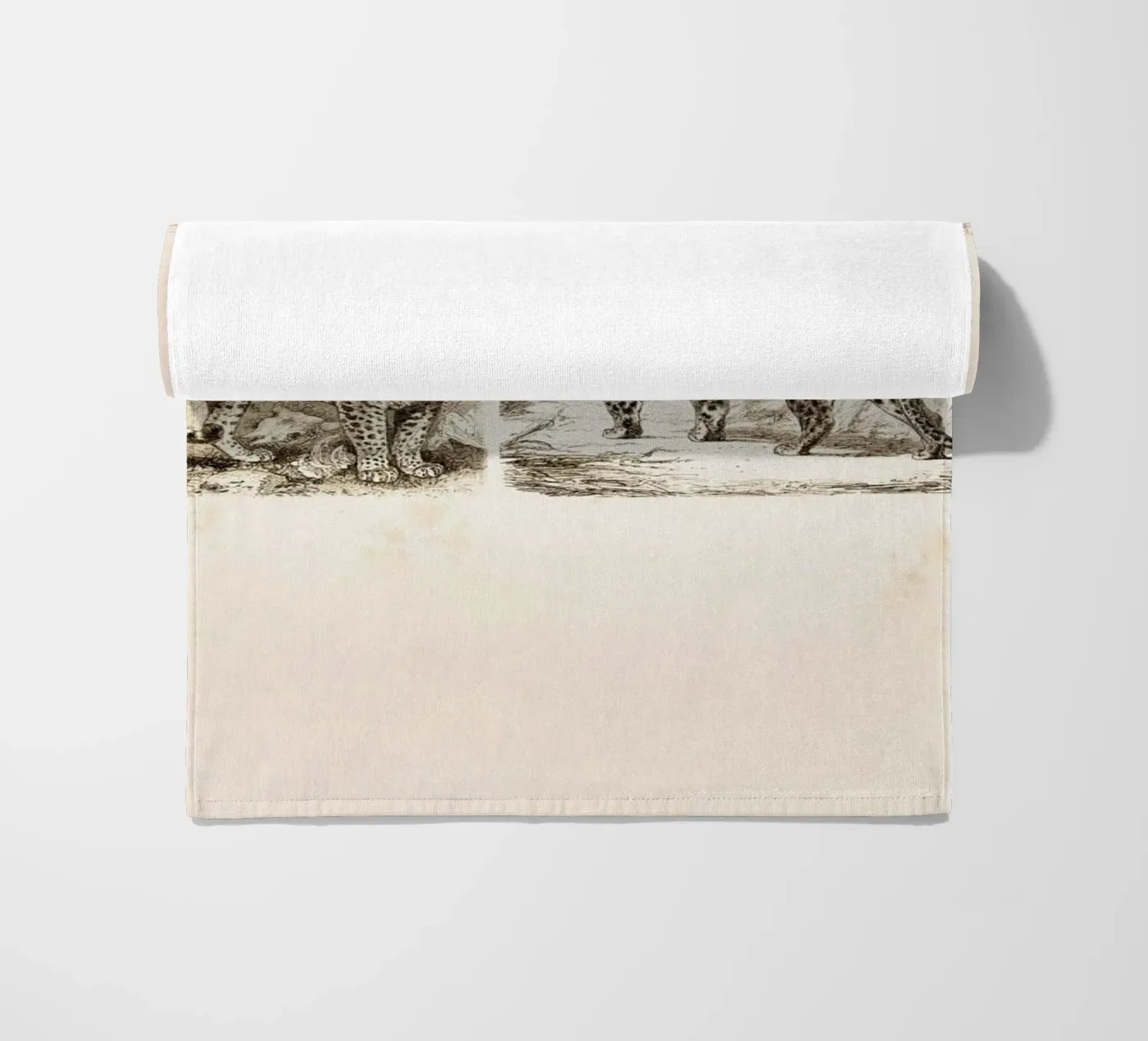 Jaguars beach towel by Flora & Fauna