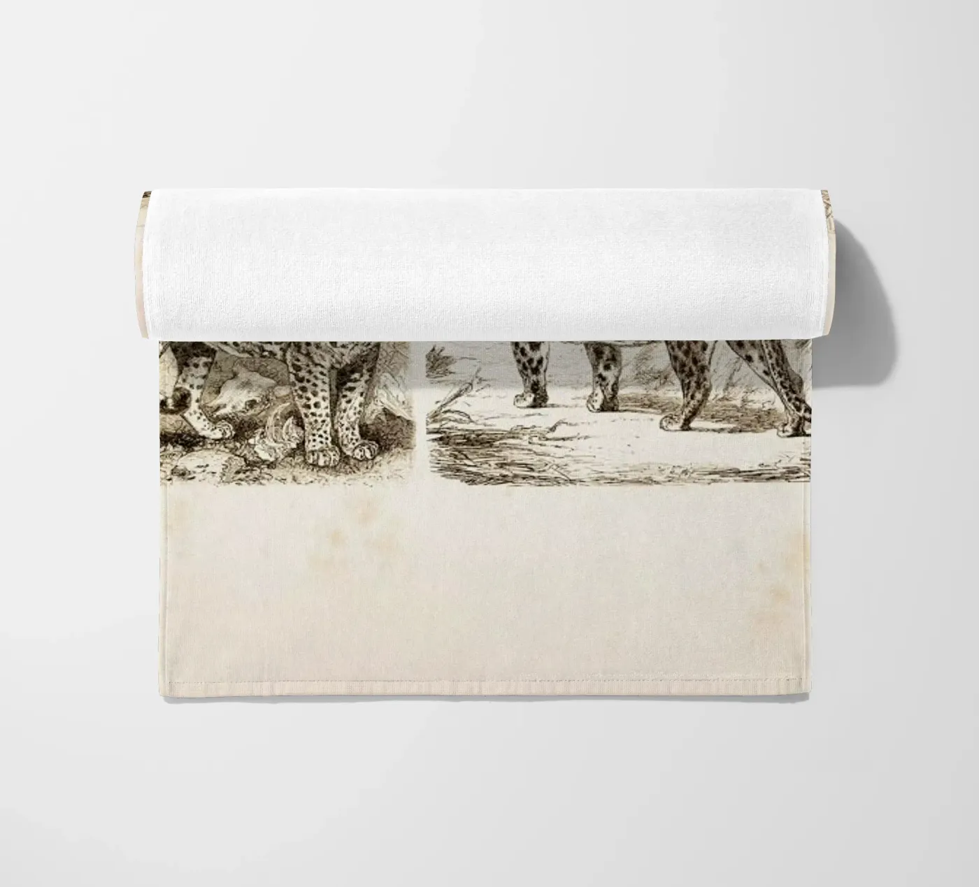 Jaguars beach towel by Flora & Fauna