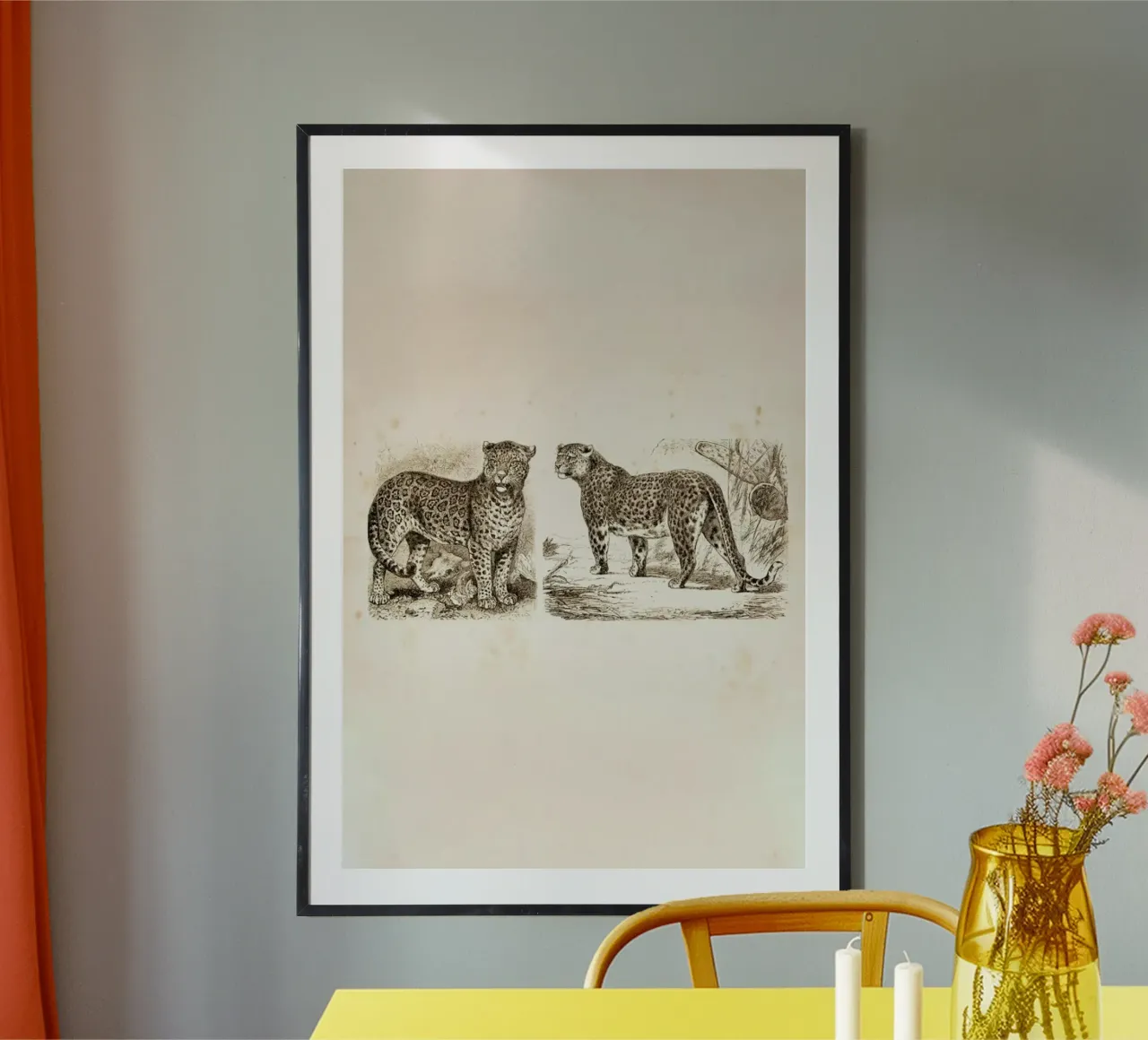 Jaguars poster by Flora & Fauna