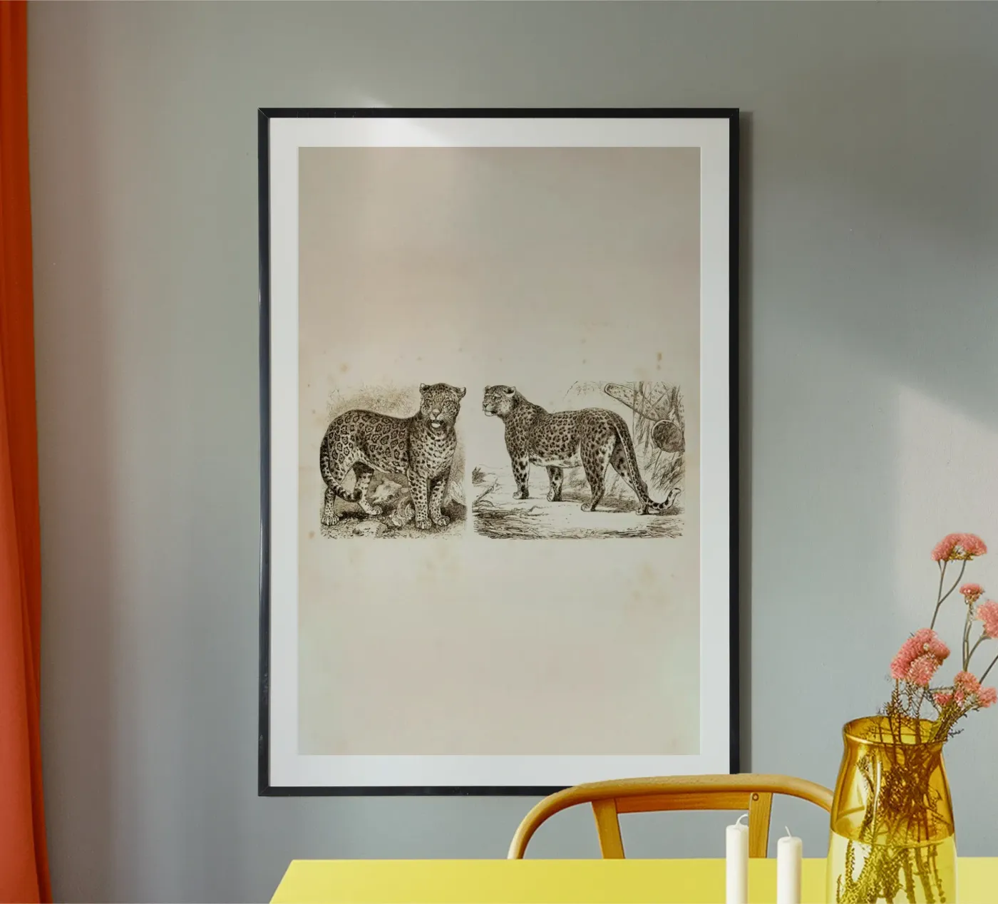 Jaguars poster by Flora & Fauna