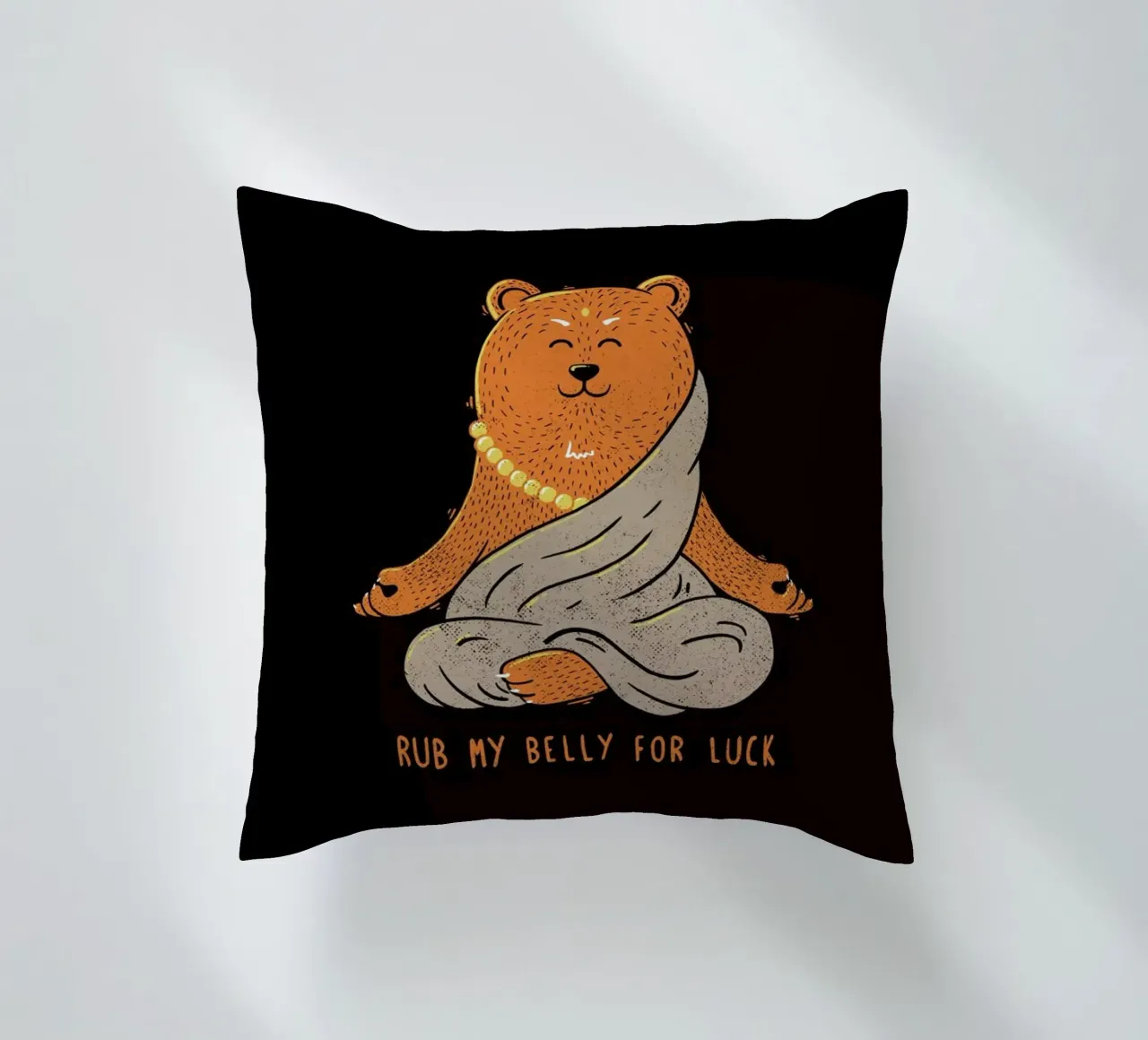 Buddha Bear cuscino da Tobe Fonseca