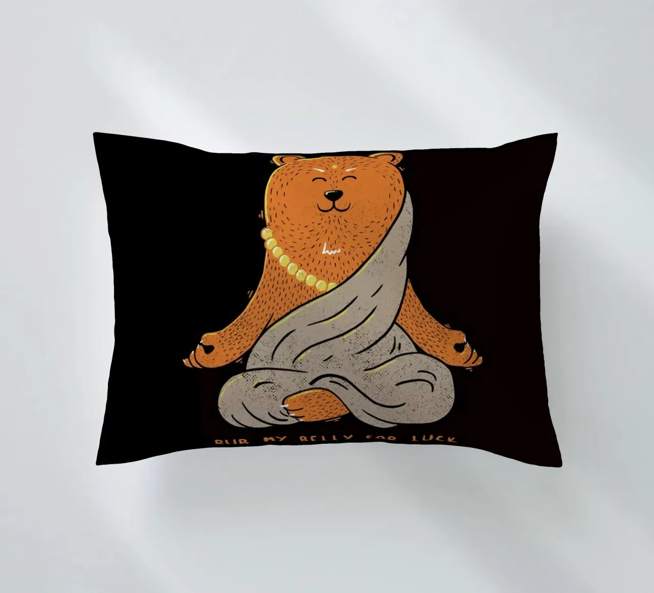 Buddha Bear cuscino da Tobe Fonseca