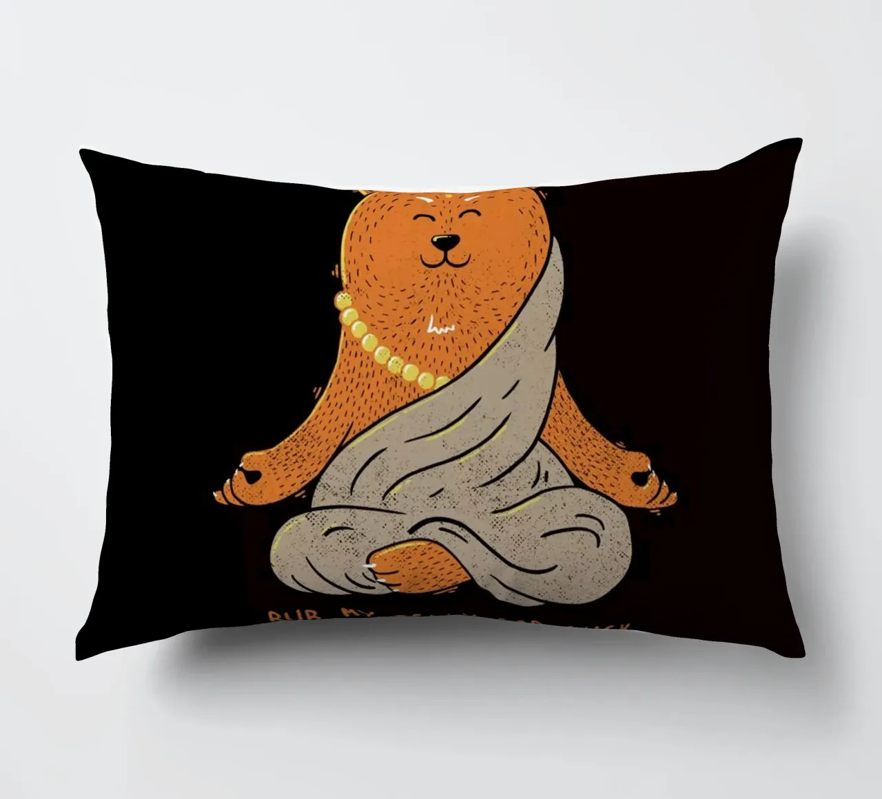 Buddha Bear cuscino da Tobe Fonseca