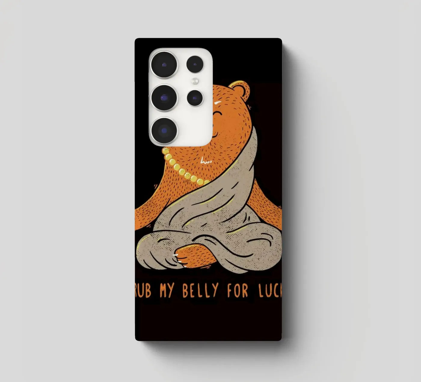 Buddha Bear cover samsung da Tobe Fonseca