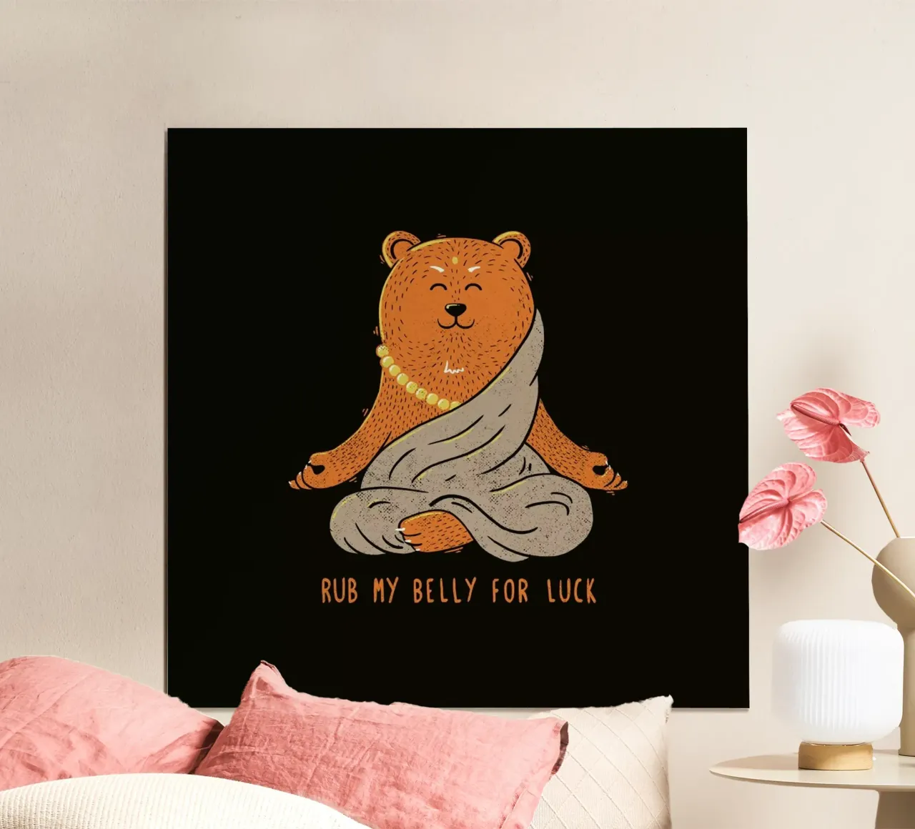 Buddha Bear carta hahnemühle da Tobe Fonseca