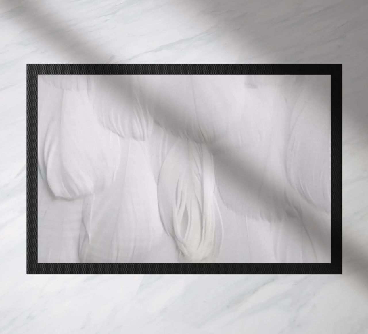 Soft White Feathers zerbino da Studio Nahili
