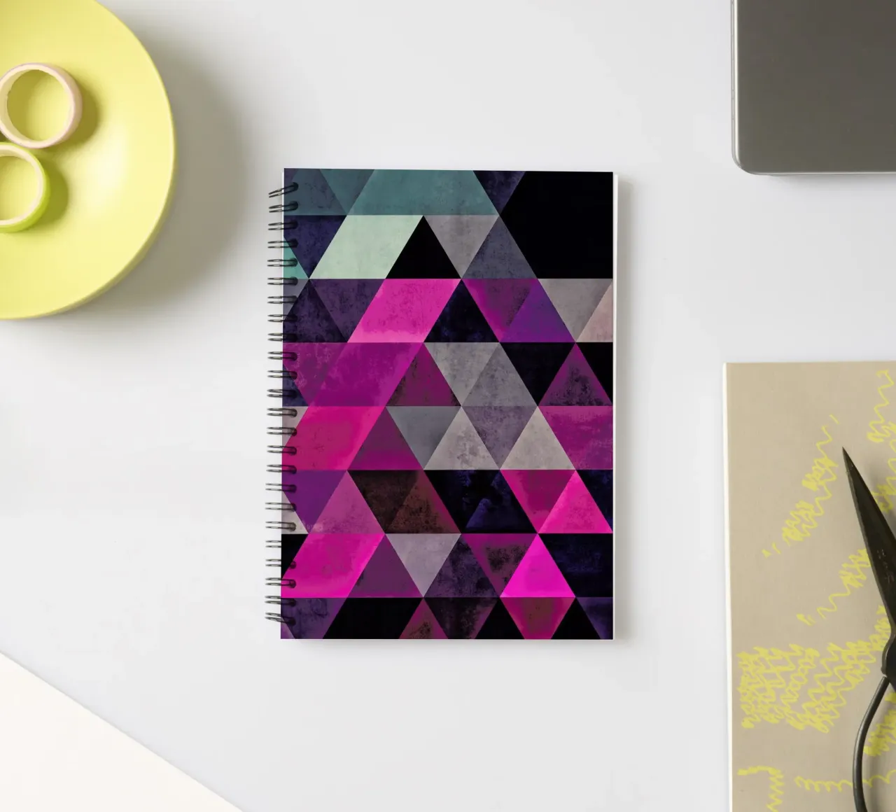 hylyoxrype spiral notebook by Spires