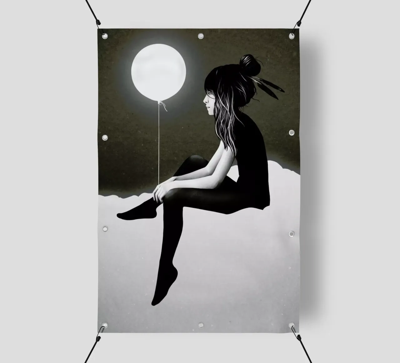 No Such Thing As Nothing (by Night) pvc cover by Ruben Ireland