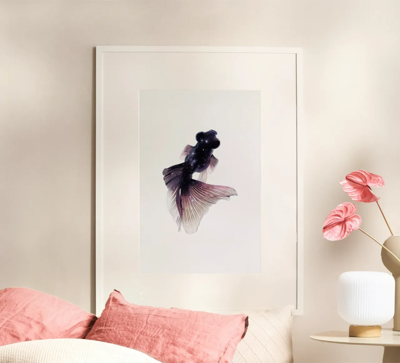 Galaxy Goldfish poster da Jonas Loose