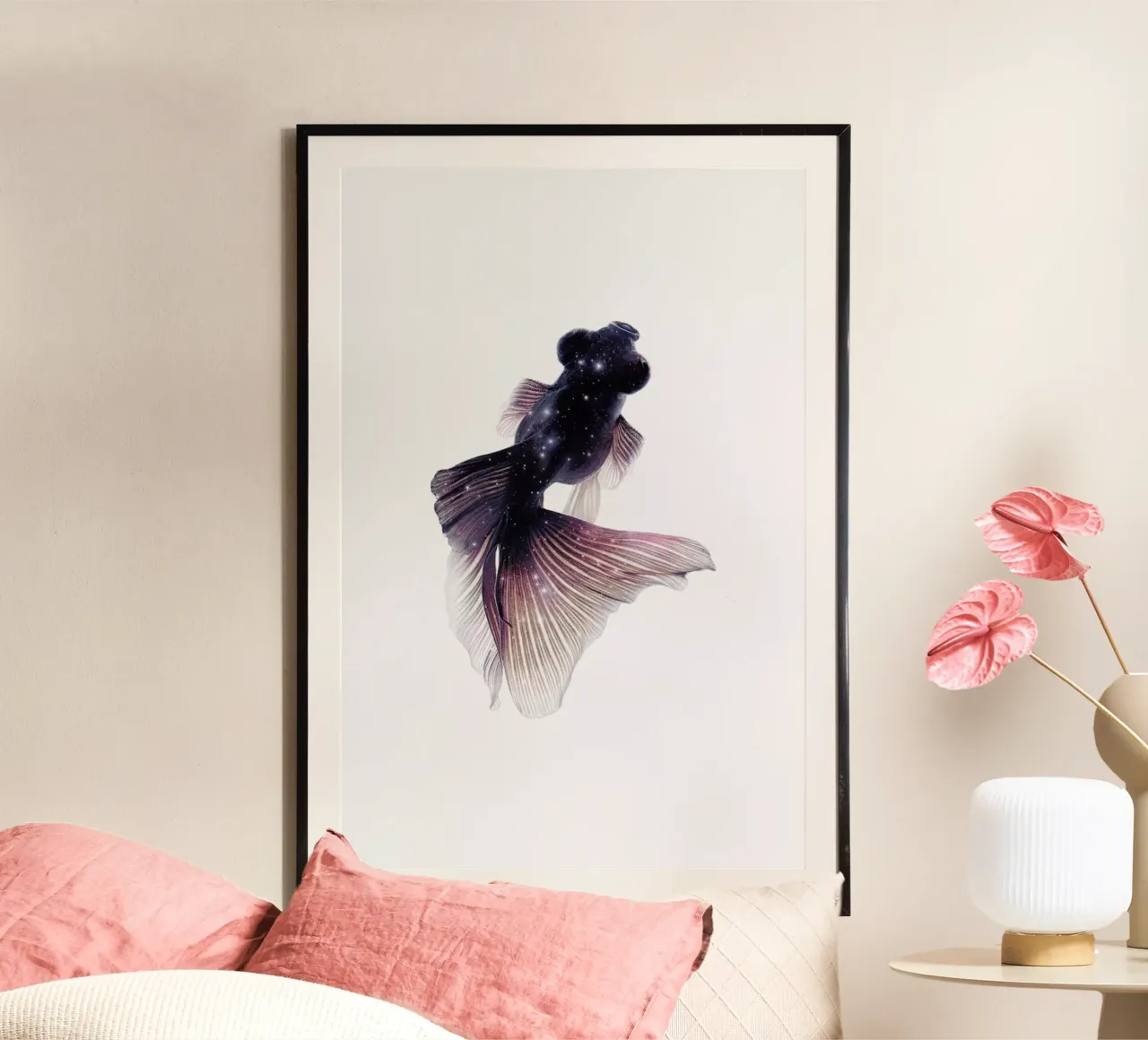 Galaxy Goldfish poster da Jonas Loose