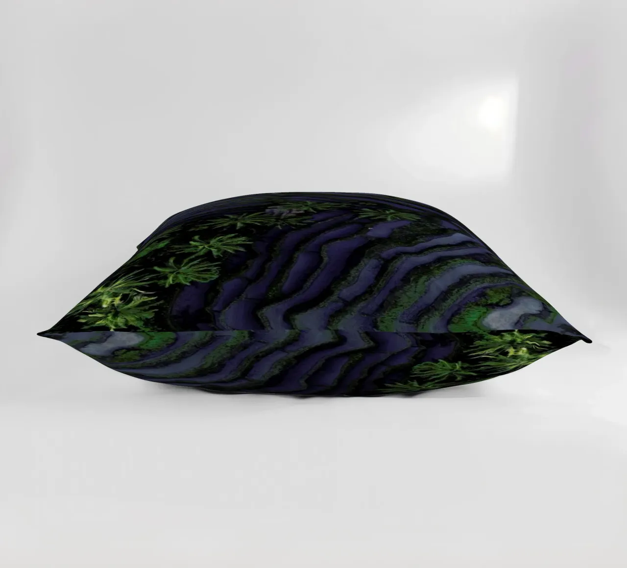 Tropical Risefields From Above cuscino da Studio Nahili