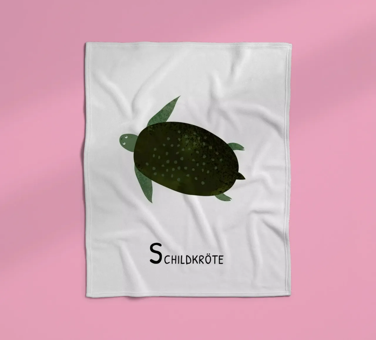 Schildkröte coperta in pile da Little Flourishes