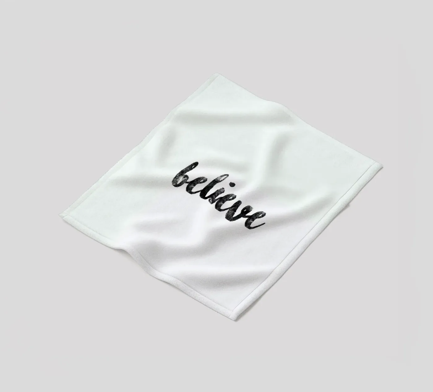 Believe Fleecedecke von typed