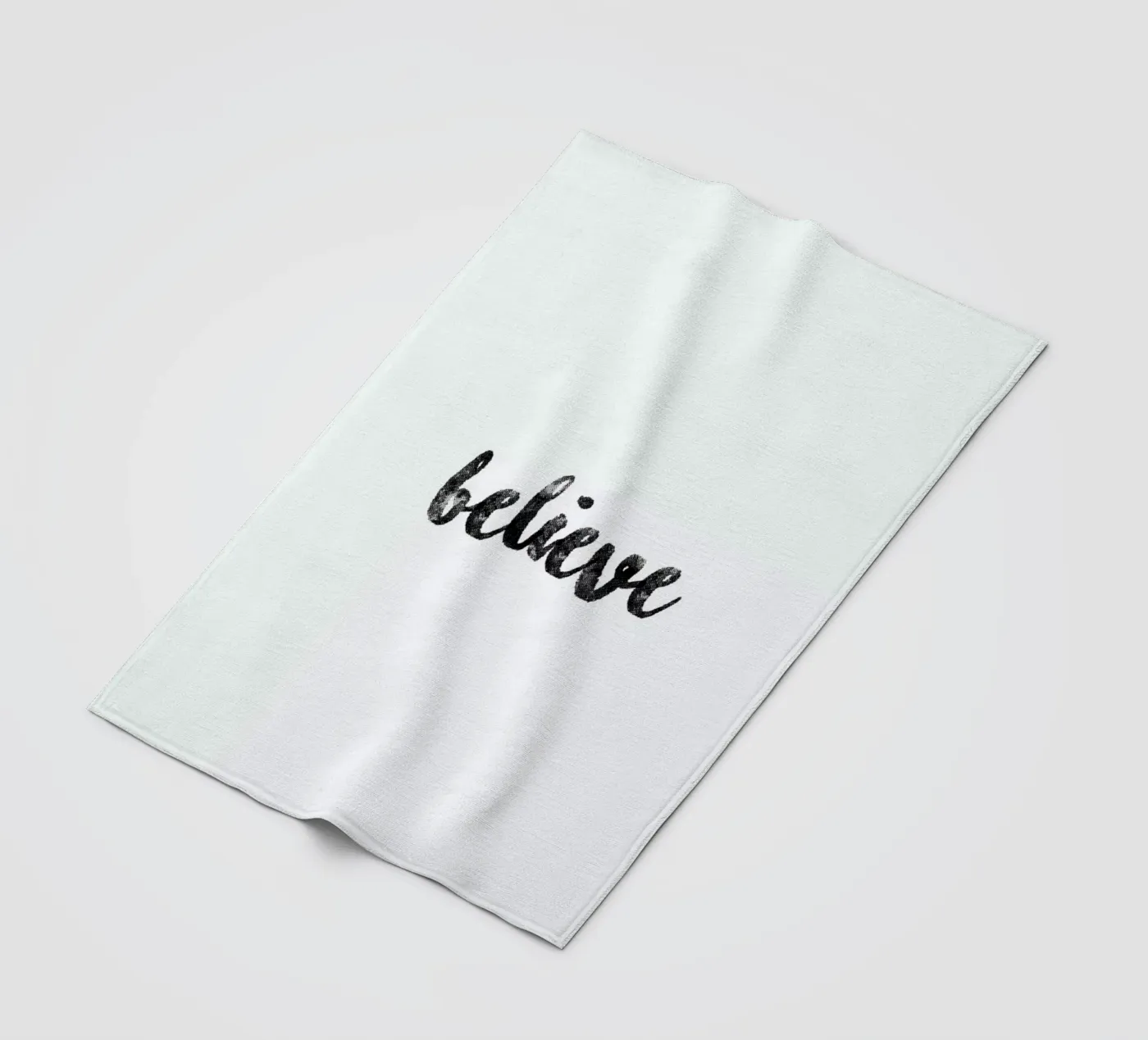 Believe Fleecedecke von typed