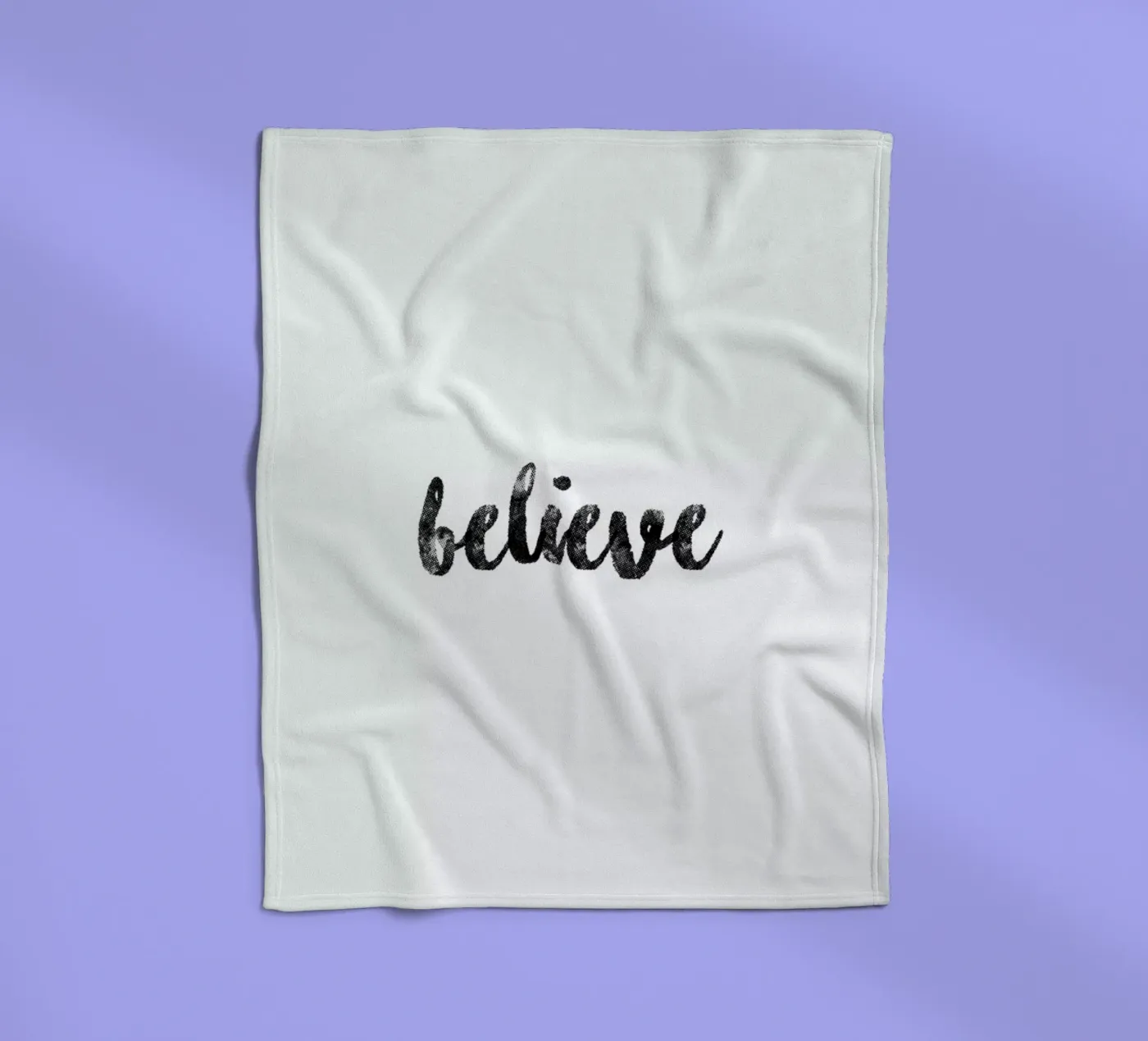Believe Fleecedecke von typed