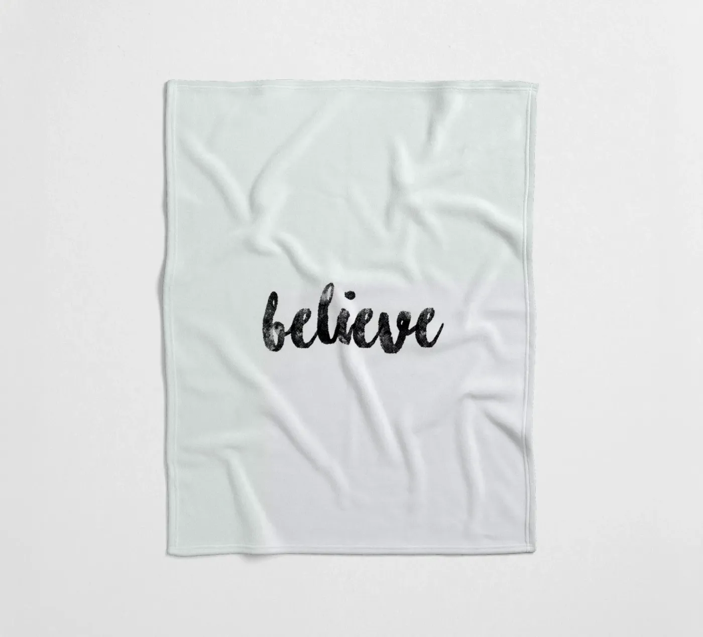 Believe Fleecedecke von typed
