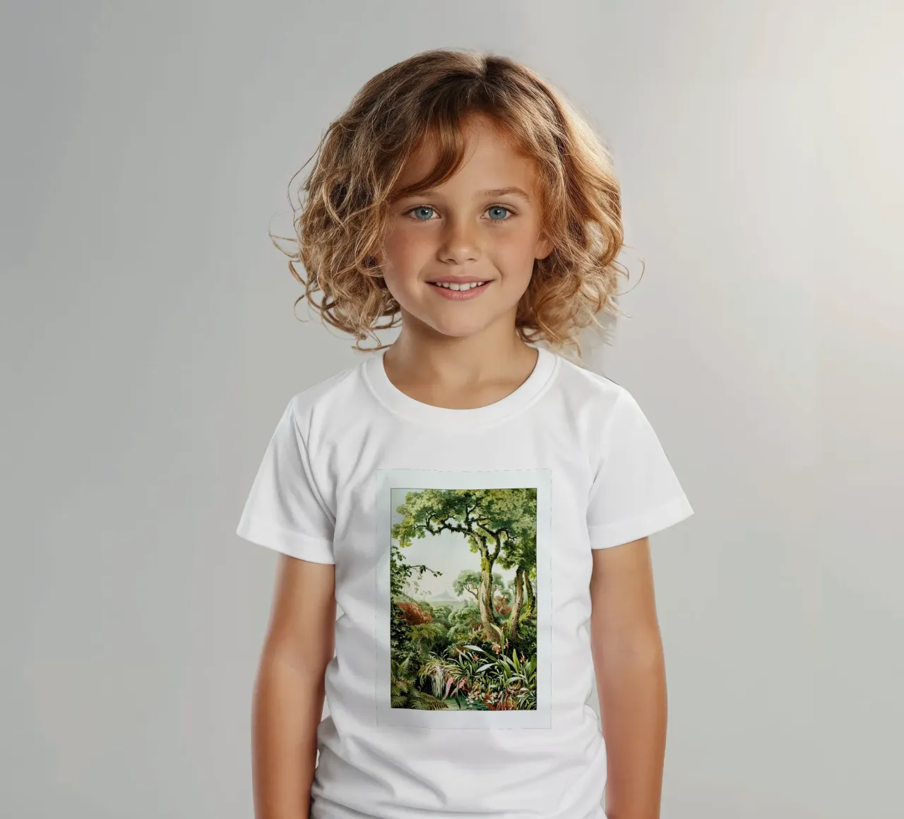 Botanical Forest Kinder T-Shirt von Flora & Fauna