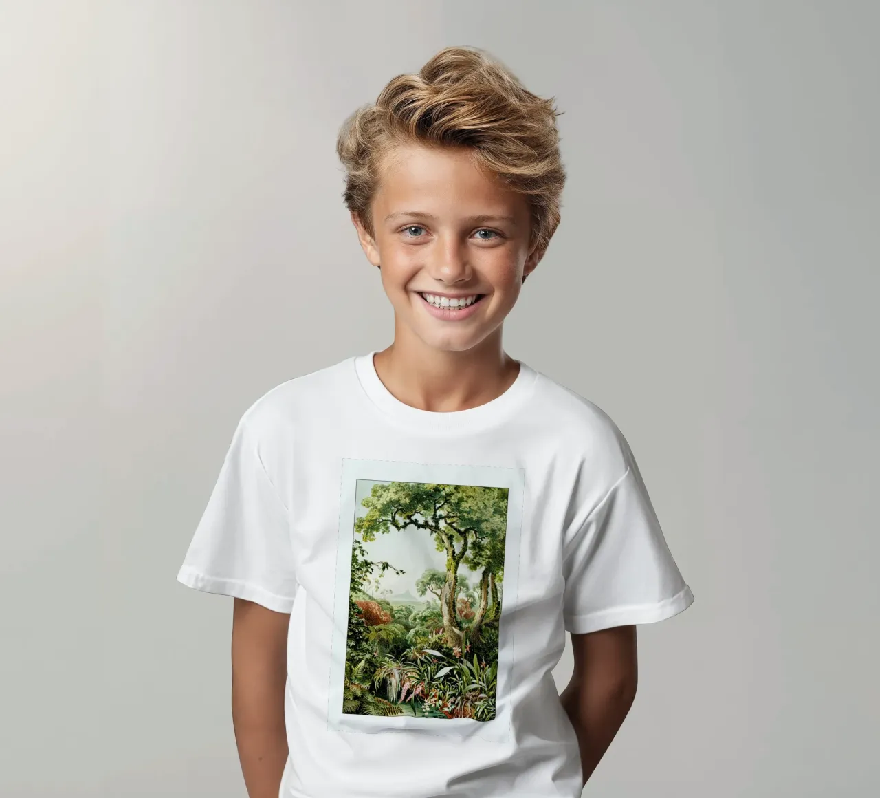 Botanical Forest Kinder T-Shirt von Flora & Fauna