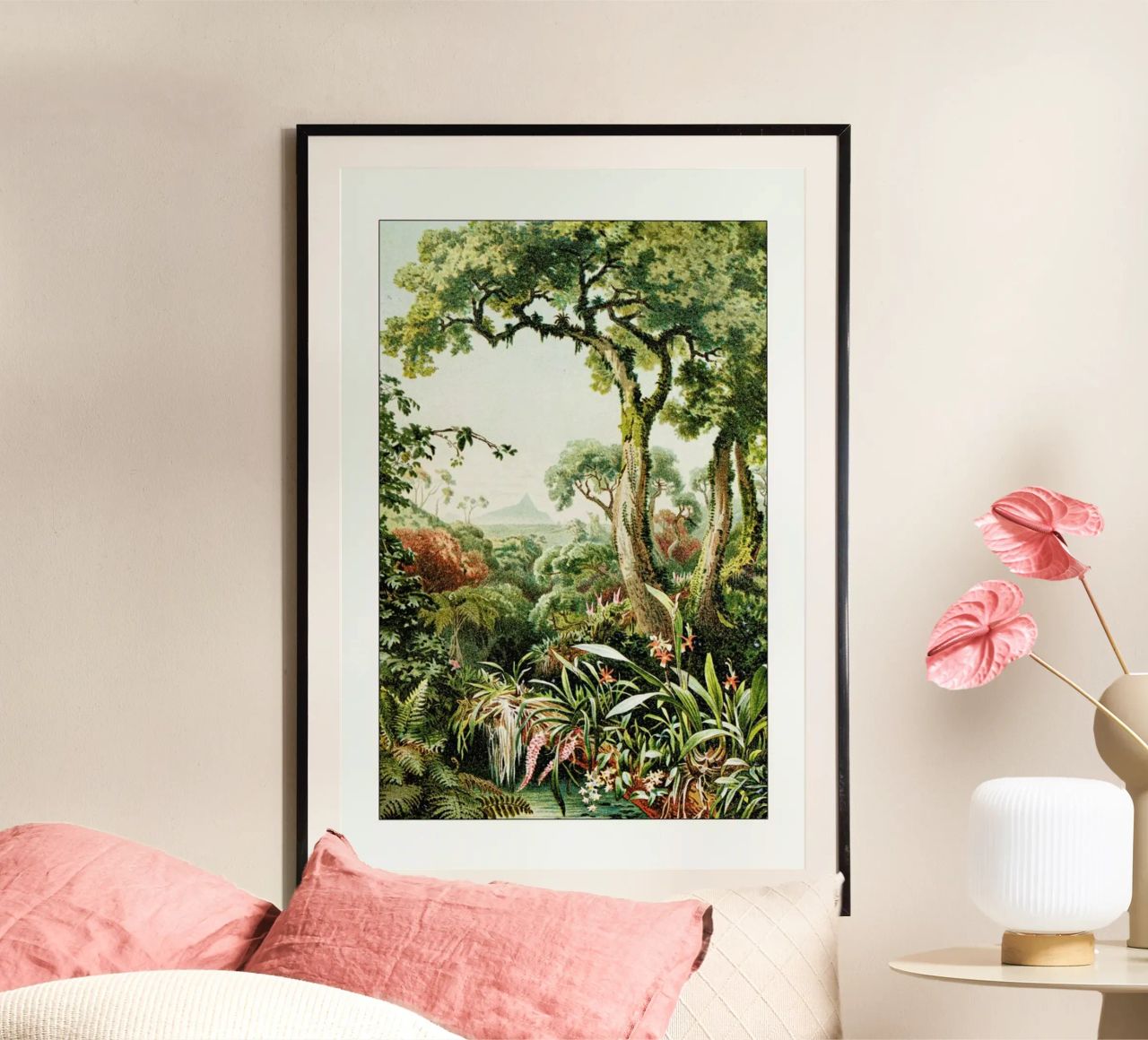 Botanical Forest Poster von Flora & Fauna