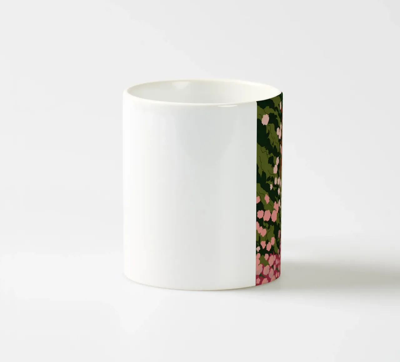 Giardino floreale Solitudine tazza in ceramica da Veiled Canvas