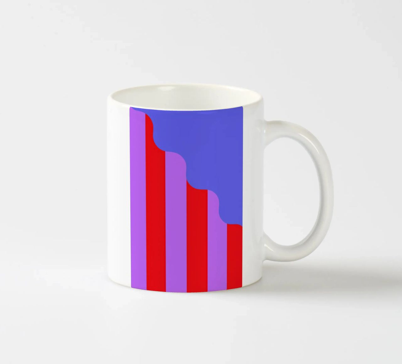 Stripes and Waves tazza in ceramica da La Come Di