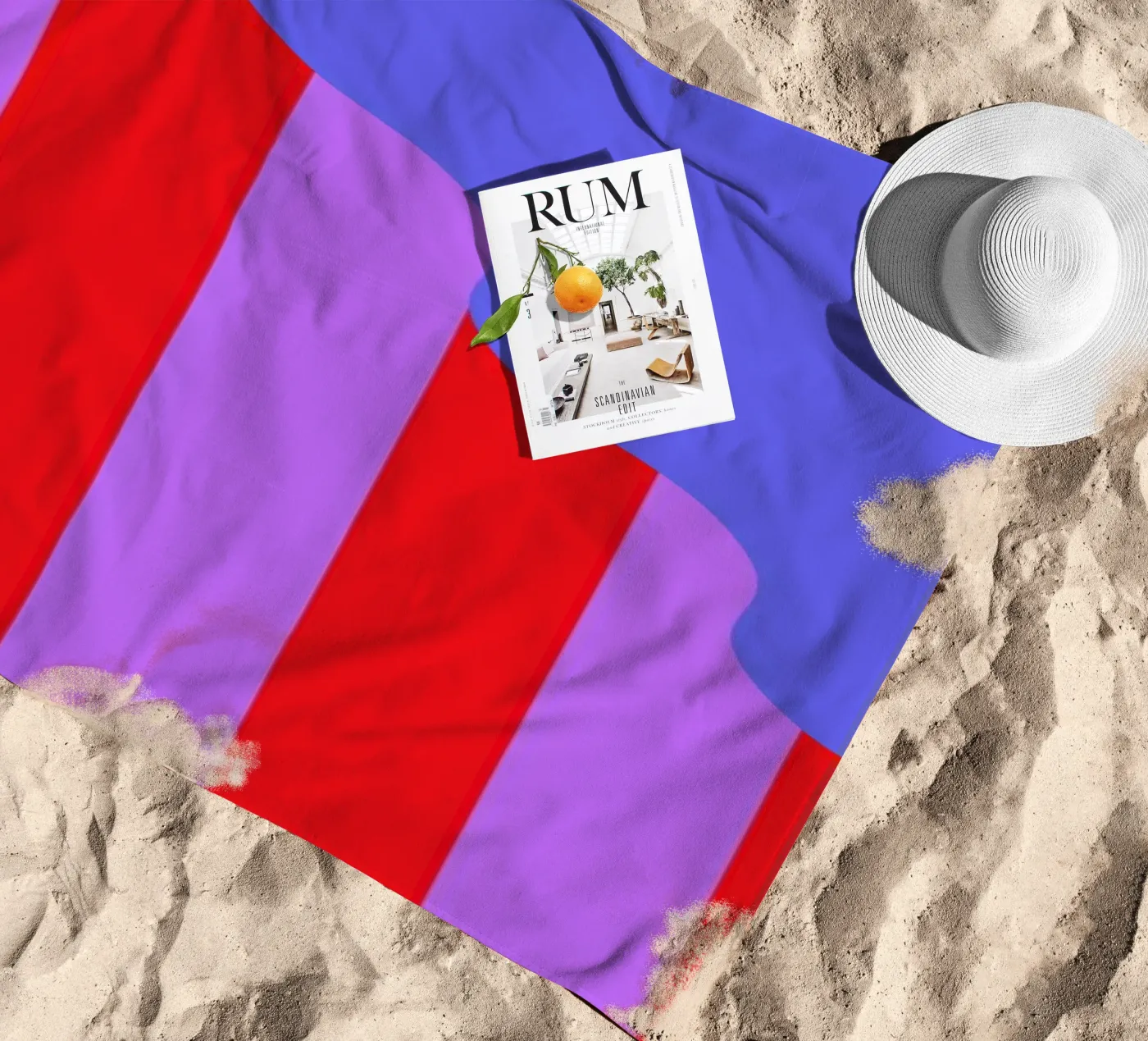 Stripes and Waves telo mare da La Come Di