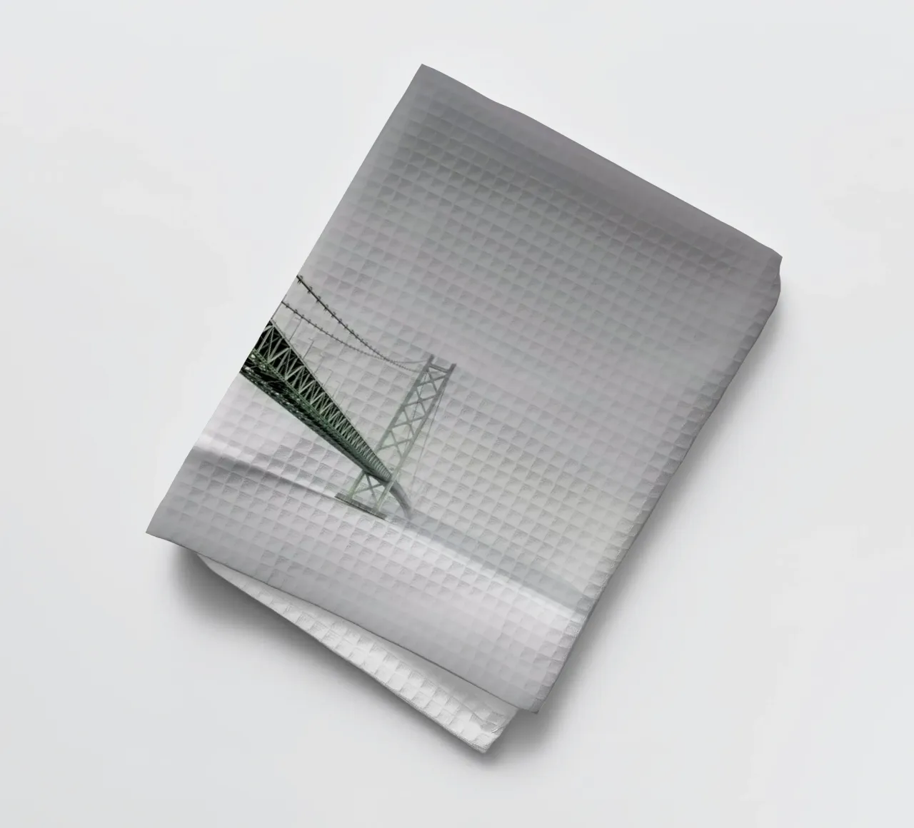 Akashi Kaikyō Bridge - Japan 2019 tea towel by Håggard Photography | Ronny Behnert