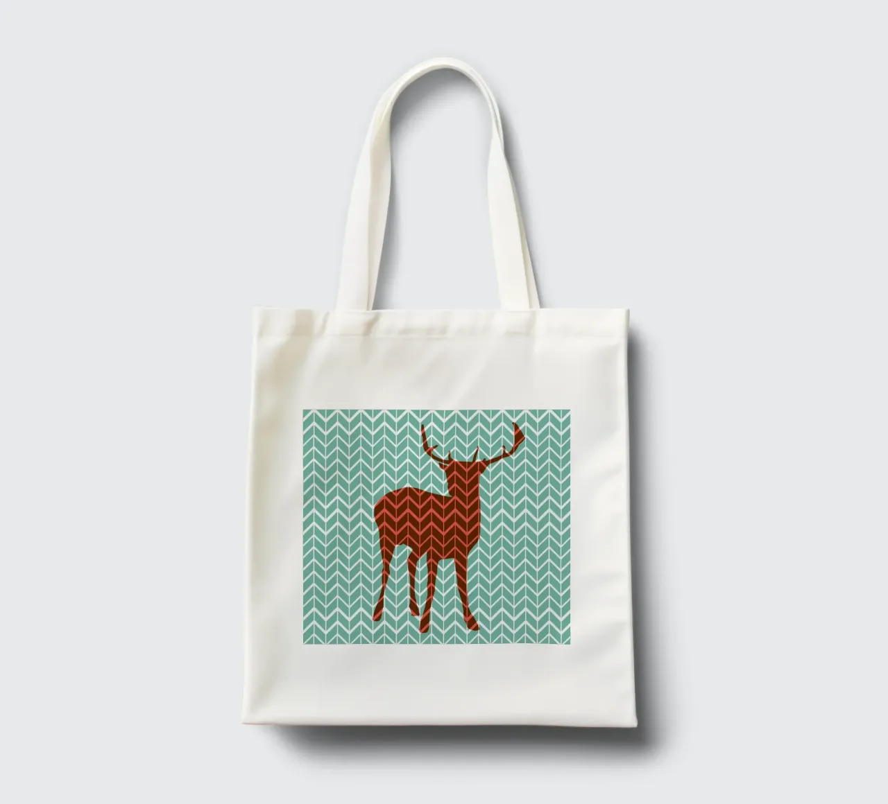 Oh Deer ! tote bag by Vintage Skies