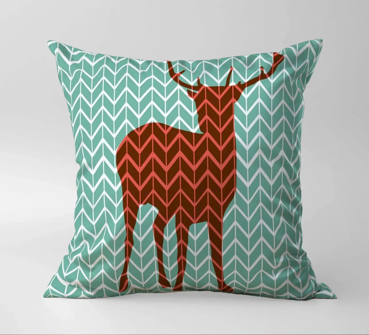 Oh Deer ! decorative cushion by Vintage Skies