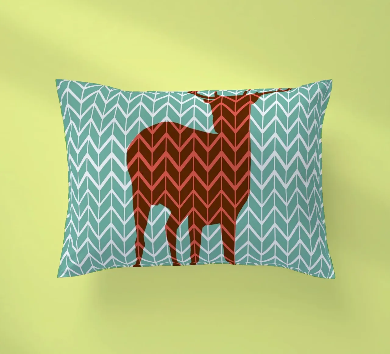 Oh Deer ! decorative cushion by Vintage Skies