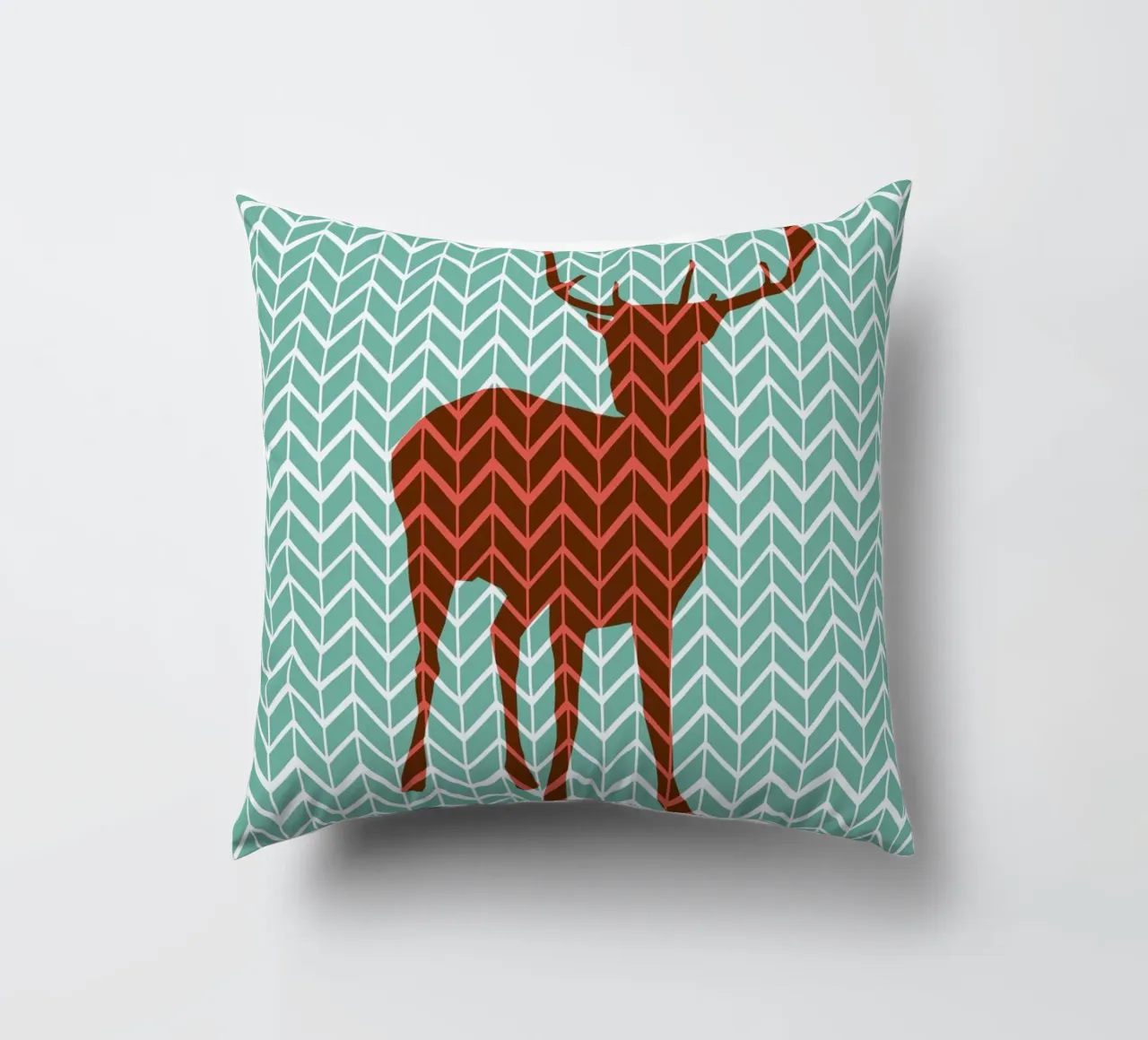 Oh Deer ! decorative cushion by Vintage Skies
