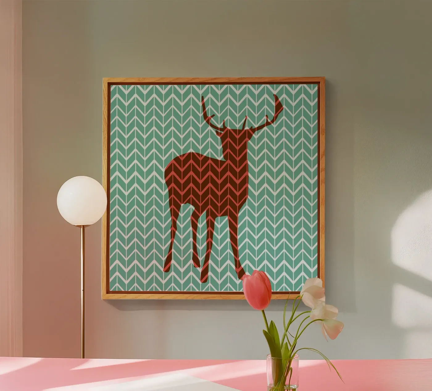 Oh Deer ! plexiglas de Vintage Skies