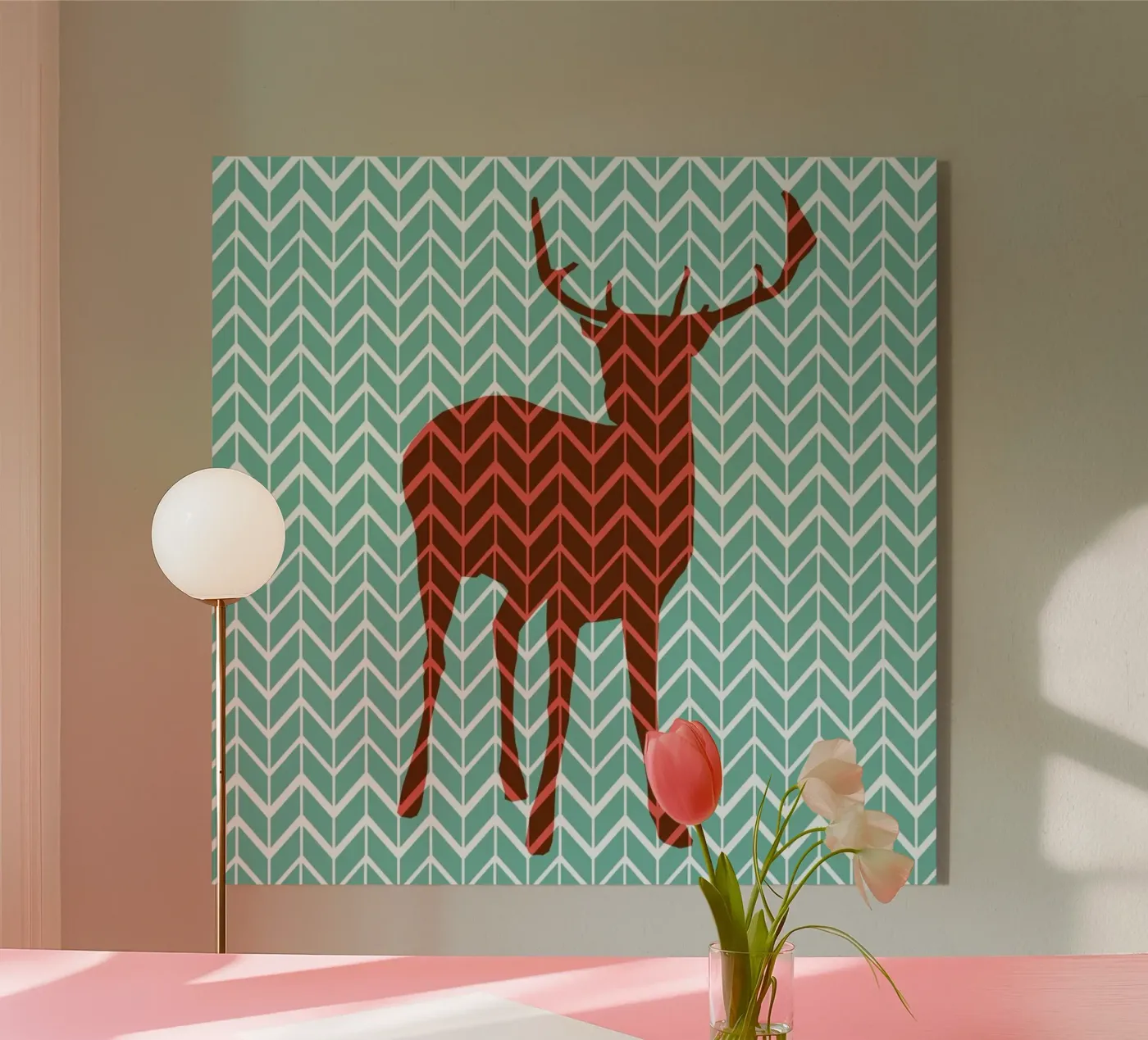 Oh Deer ! plexiglas de Vintage Skies
