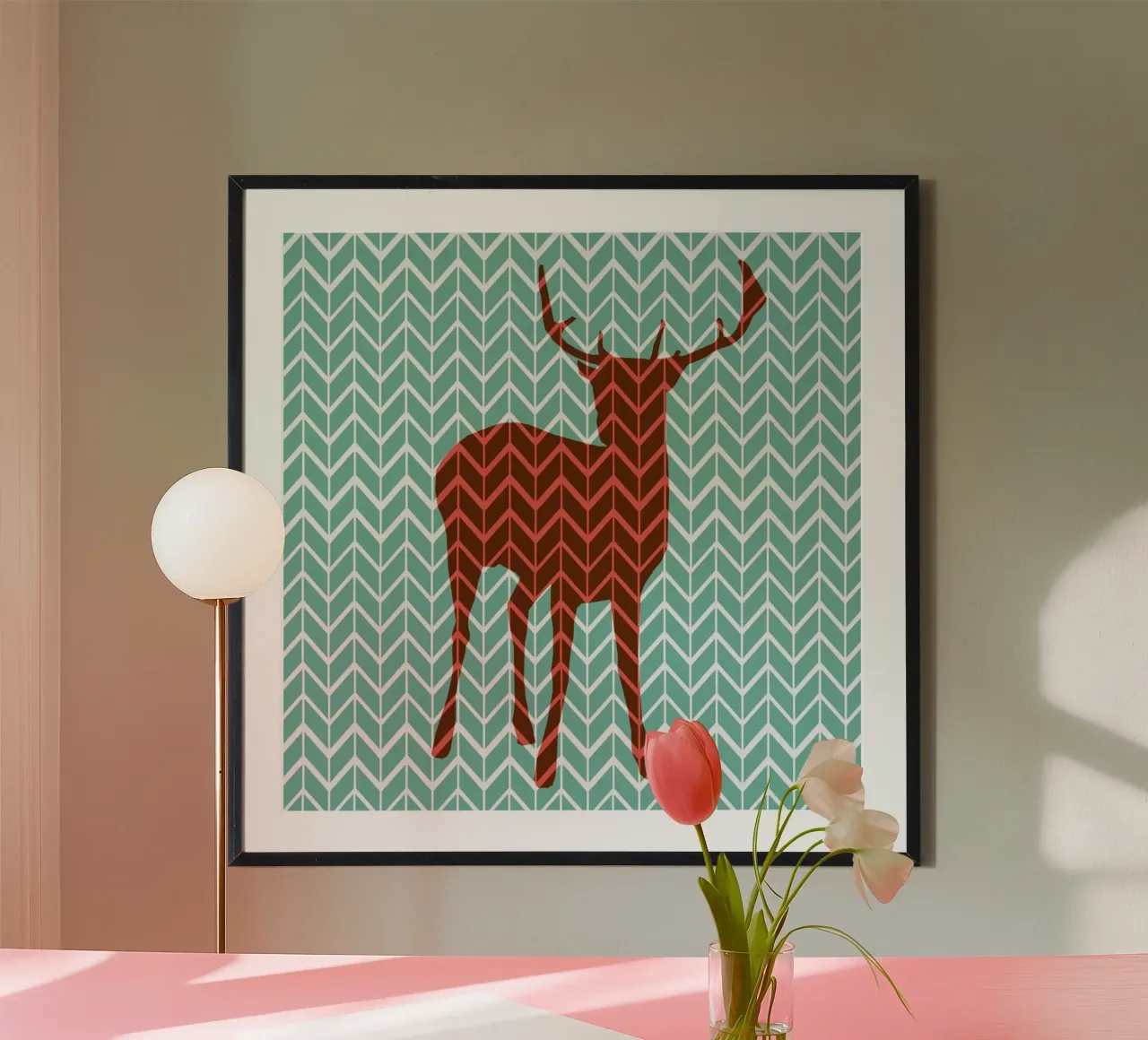 Oh Deer ! poster da Vintage Skies