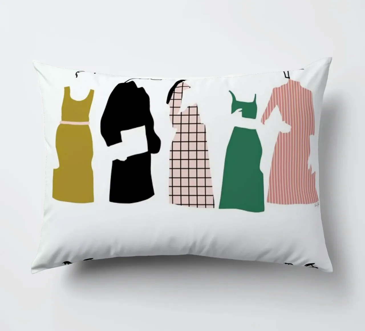 Fashion Line cuscino da Linda Gobeta