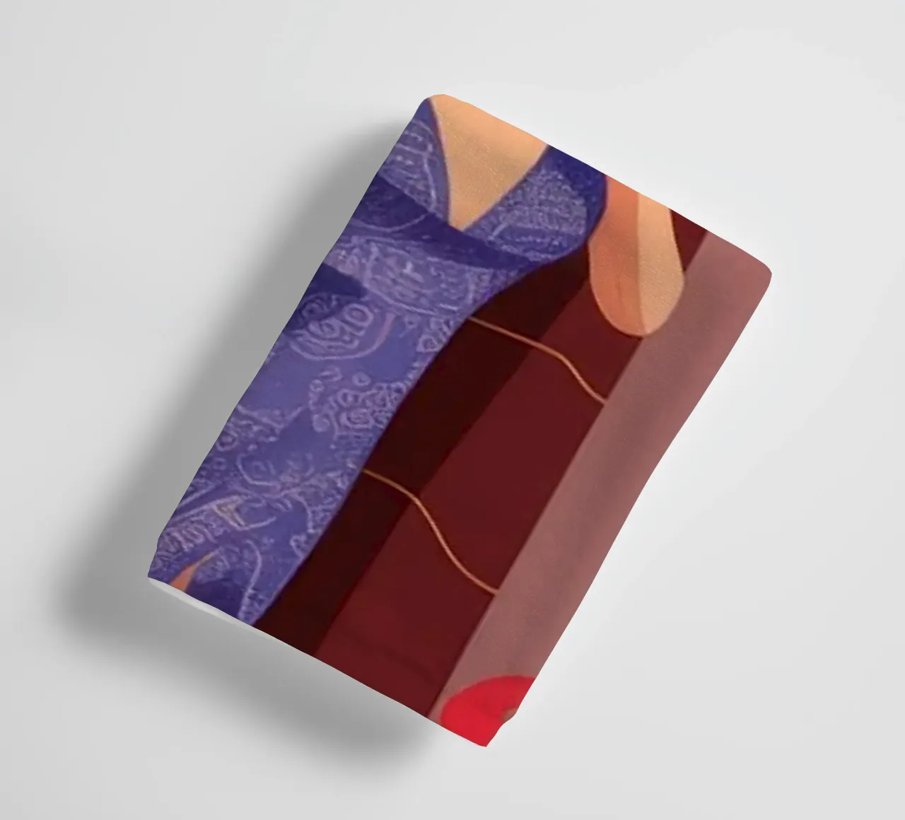 Romantic Evening Escape towel by Veiled Canvas